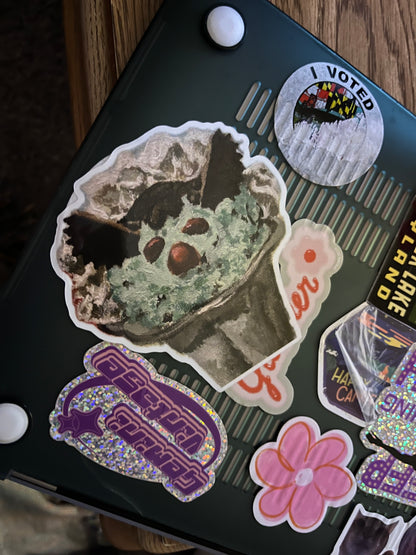 Ice Cream Guy Sticker