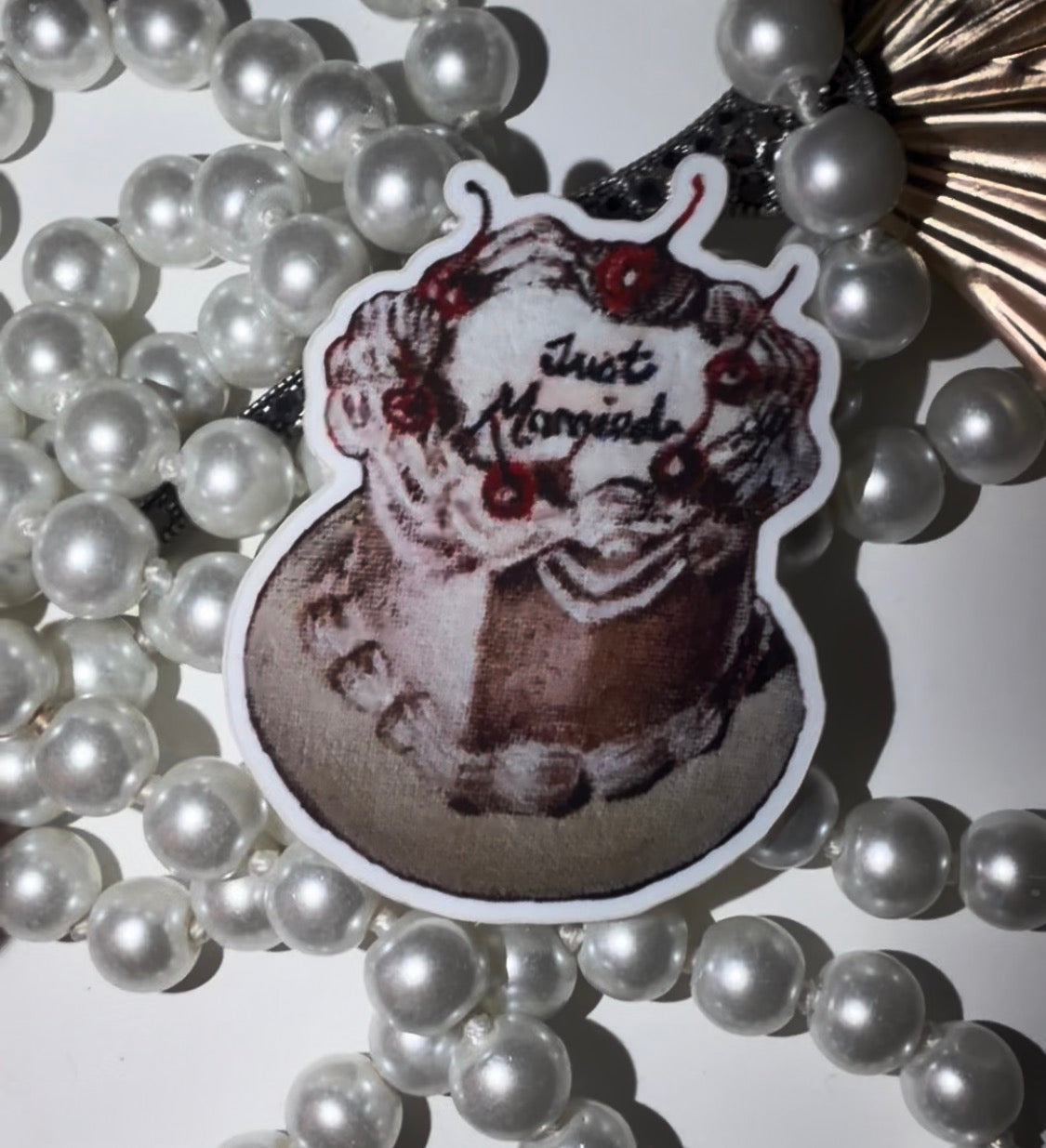 Just Married sticker