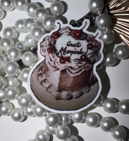 Just Married sticker