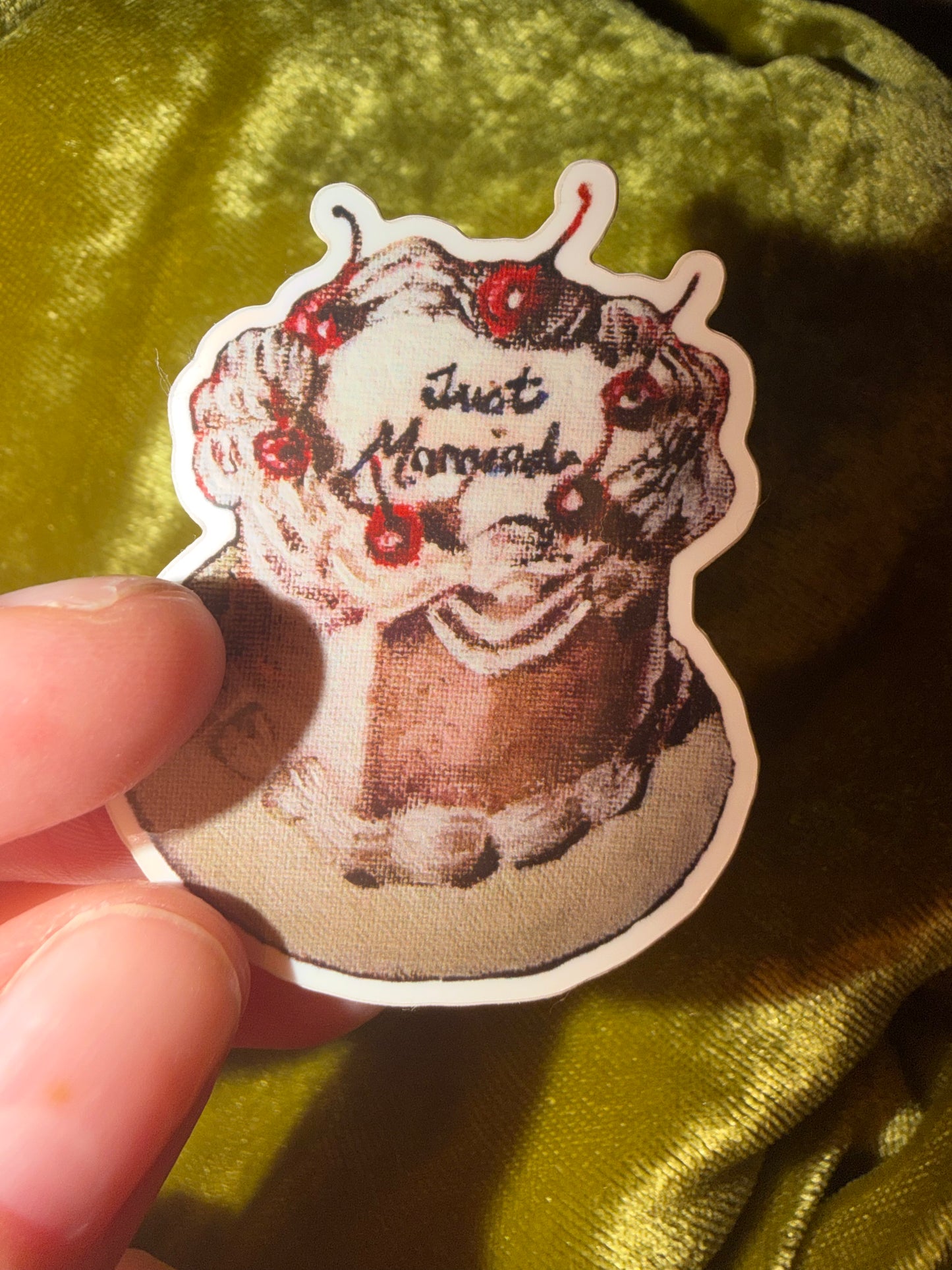 Just Married sticker
