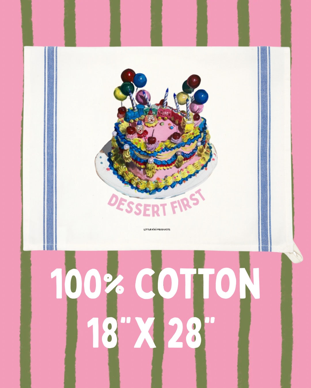 Cake tea towel