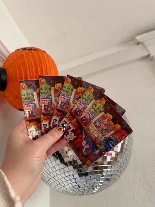 Halloween CRTV sticker