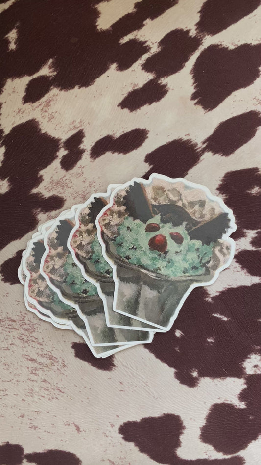 Ice Cream Guy Sticker